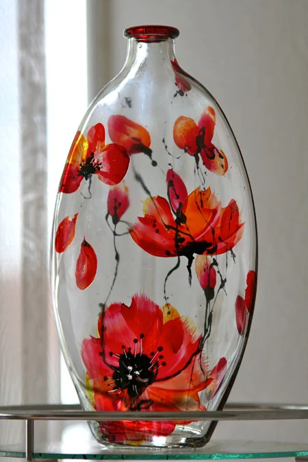 Das Kunstwerk Mohn I von Lilia Gavrilenko